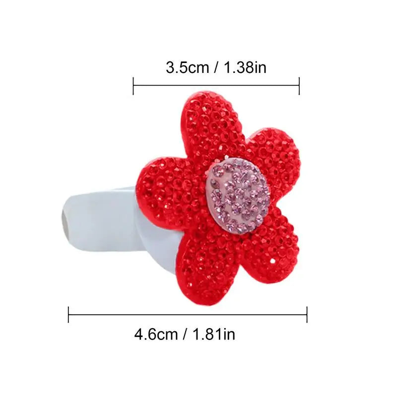 Car Vent Clip Air Freshener Daisy Shaped Air Diffuser Clip For Air Conditioning Outlet Car Air Freshening Diffuser Cute And