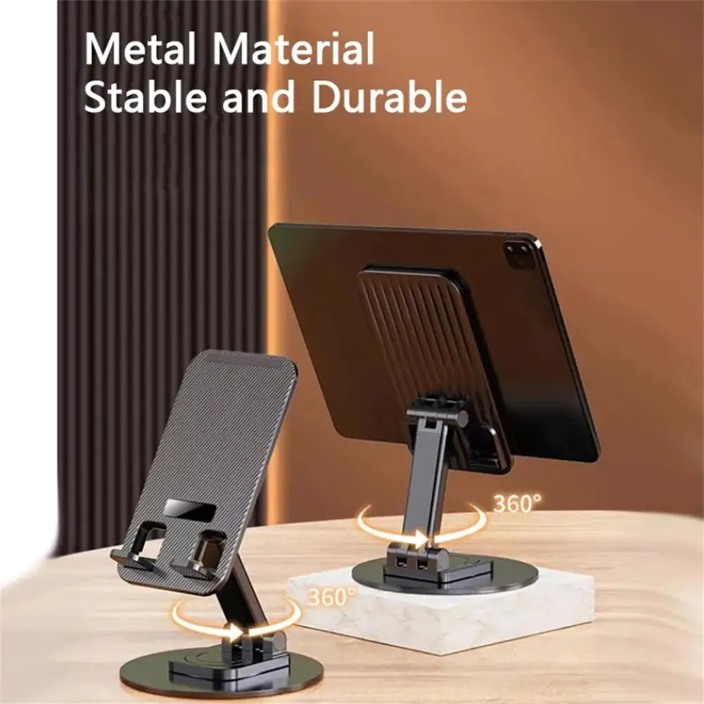 360 Adjustable Cell Phone Stand Angle Height Adjustable Holder Sturdy Phone Stand For Desk Compatible For Mobile Phones