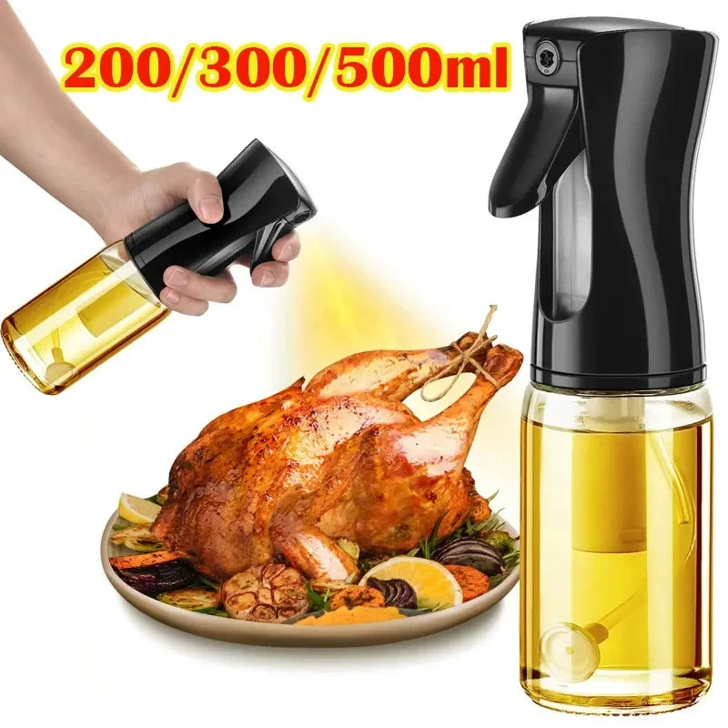 1/2/4PCS Oil Spray Bottle Olive Oil Dispenser Camping Baking Empty Vinegar Soy Sauce Sprayer Oil Pot DIY Seasoning Tools