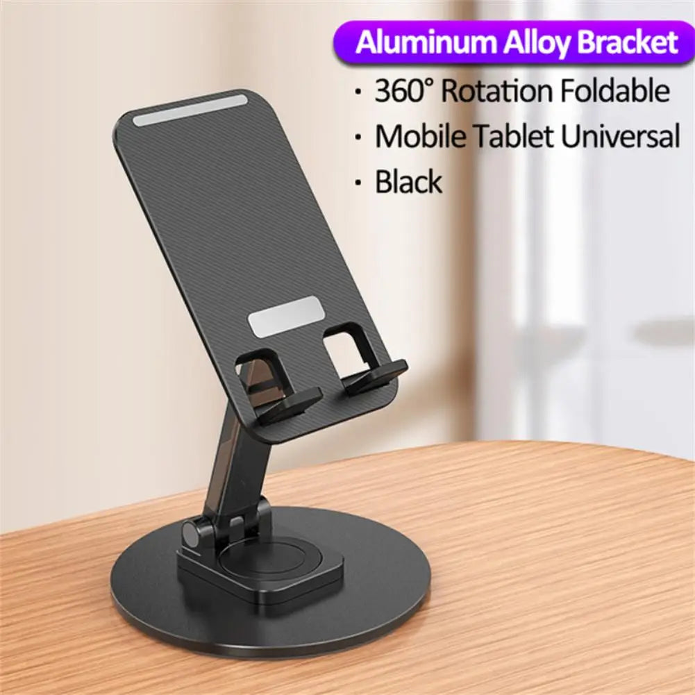 360 Adjustable Cell Phone Stand Angle Height Adjustable Holder Sturdy Phone Stand For Desk Compatible For Mobile Phones