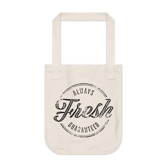 Organic Canvas Tote Bag