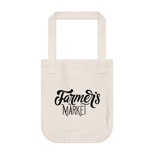Organic Canvas Tote Bag