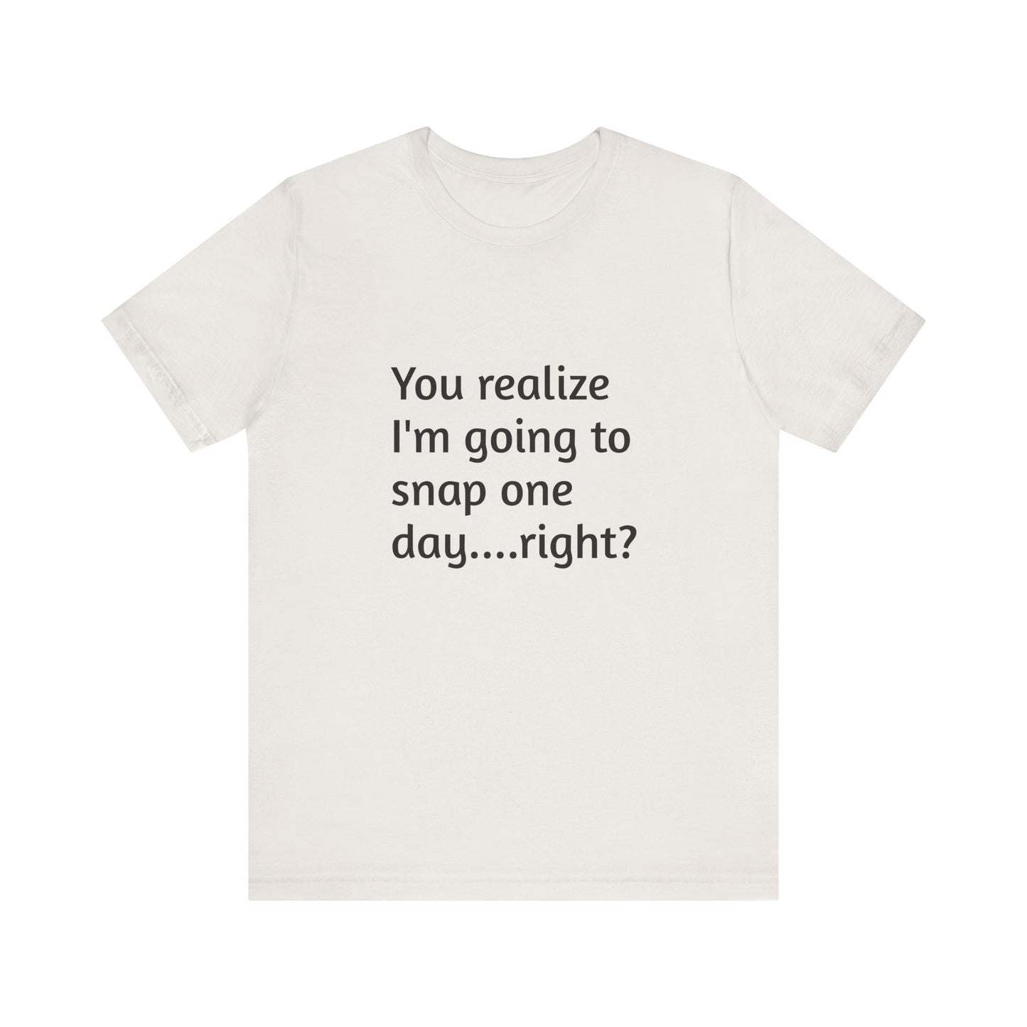 Unisex Jersey Short Sleeve Tee