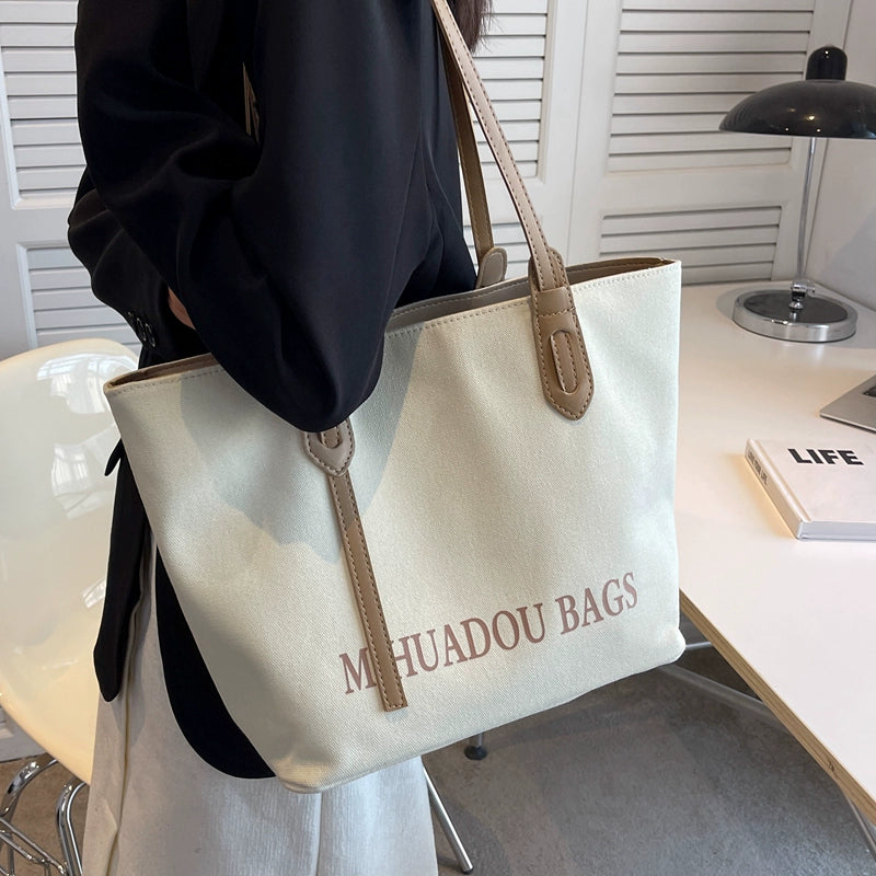 Bag Female Casual College Students Class Canvas Bag