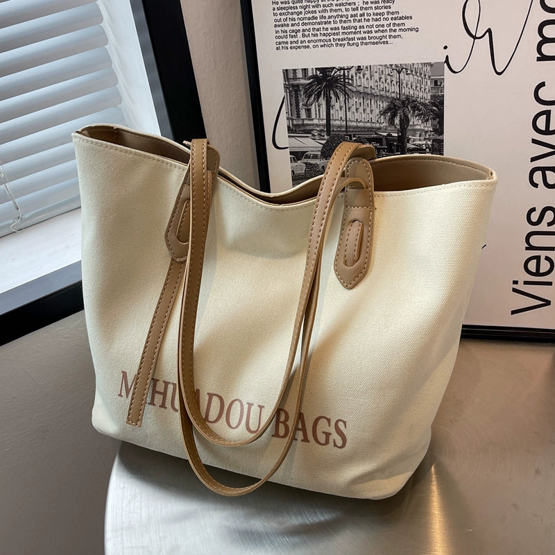 Bag Female Casual College Students Class Canvas Bag