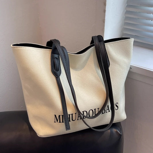 Bag Female Casual College Students Class Canvas Bag