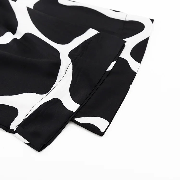 Print Long Lace-up Maxi Dress Spring Summer Nightgown Long Sleeve Kimono For Women Bathrobe Gown Sexy Home Robe Loungewear 2023