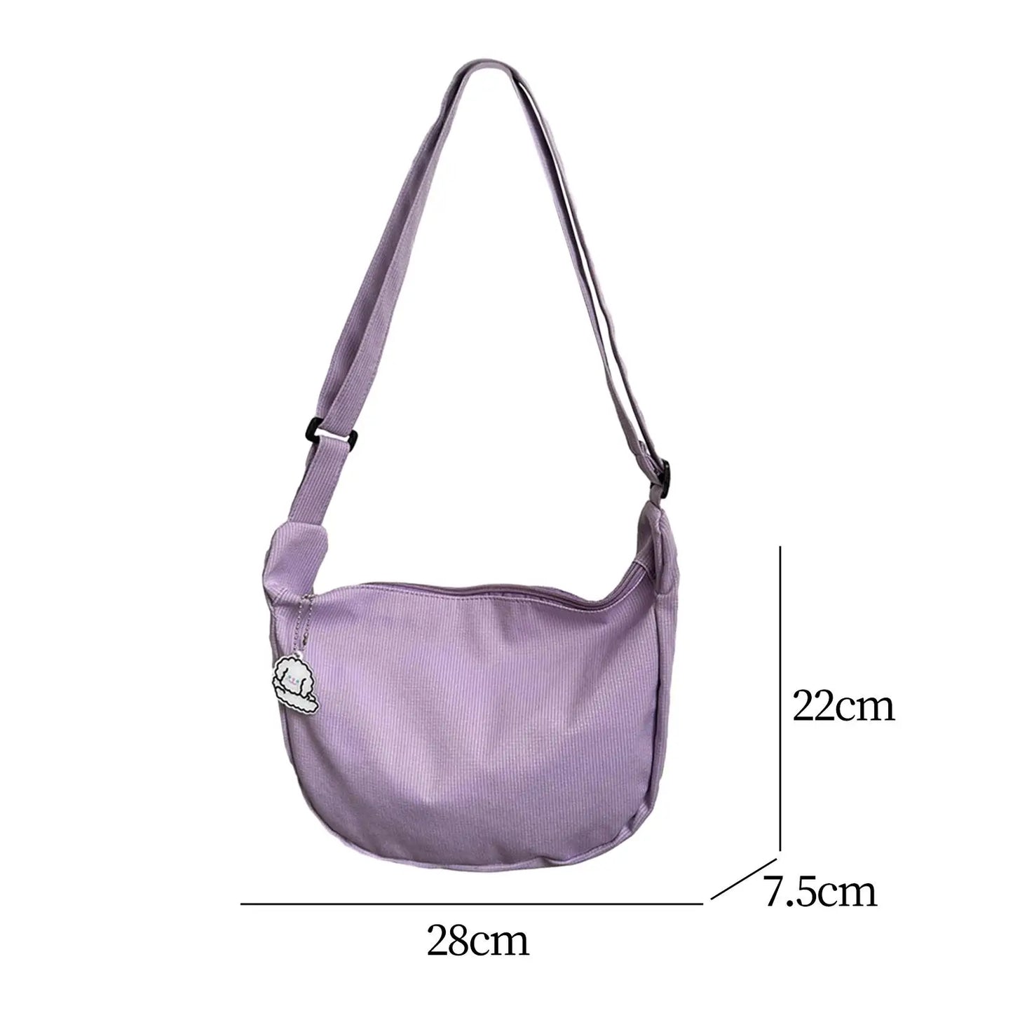 Crossbody Bag for Women Shoulder Bag Cross Body Bag Casual Large Women Shopping Bag Schoolbag Pouch Work Handbag Dumpling Bun
