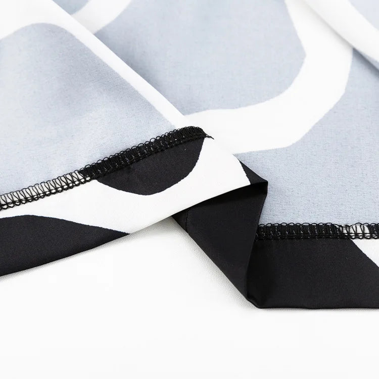 Print Long Lace-up Maxi Dress Spring Summer Nightgown Long Sleeve Kimono For Women Bathrobe Gown Sexy Home Robe Loungewear 2023