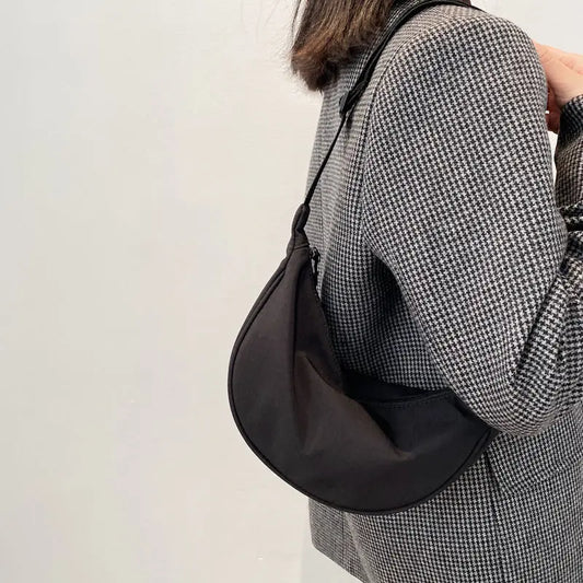Capacyness body cross-sling bag, large fanny pack chest bag, sports men and women cycling large belt bag, dumplings bag