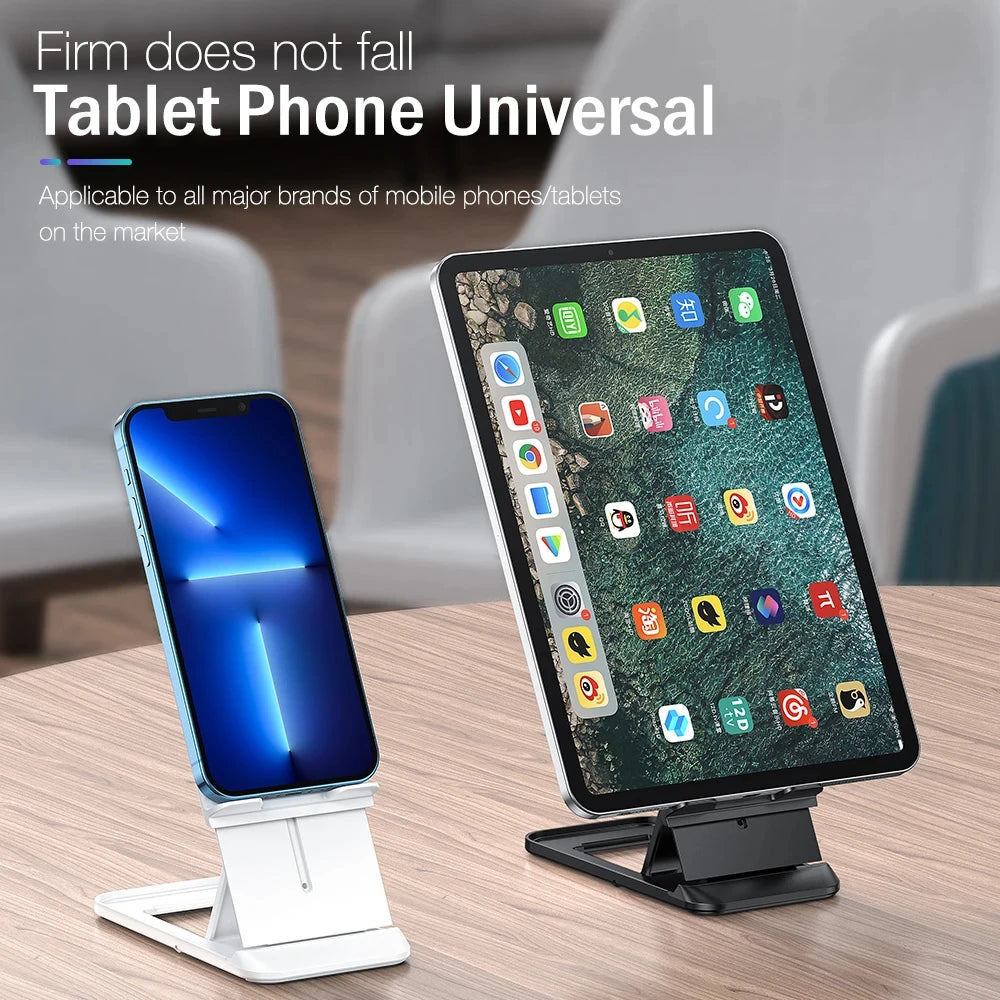 Phone Holder Stand Cell Phone Holder Sturdy Construction Foldable And Adjustable Design Compact Portable Practical