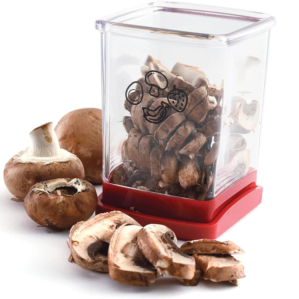 Kitchen Speed Slicer with Push Plate Manual Fruit Vegetable Quick Slicers with Push Plate Useful Things for Kitchen Gadgets