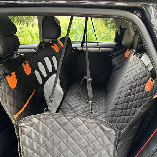 Dog Car Seat Cover Waterproof Pet Cat Carriers Travel Mat Hammock for Small Medium Large Dogs Car Rear Back Protector Safety Pad