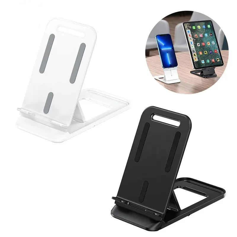 Phone Holder Stand Cell Phone Holder Sturdy Construction Foldable And Adjustable Design Compact Portable Practical